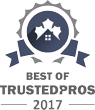 Best of TrustedPros 2017 award badge